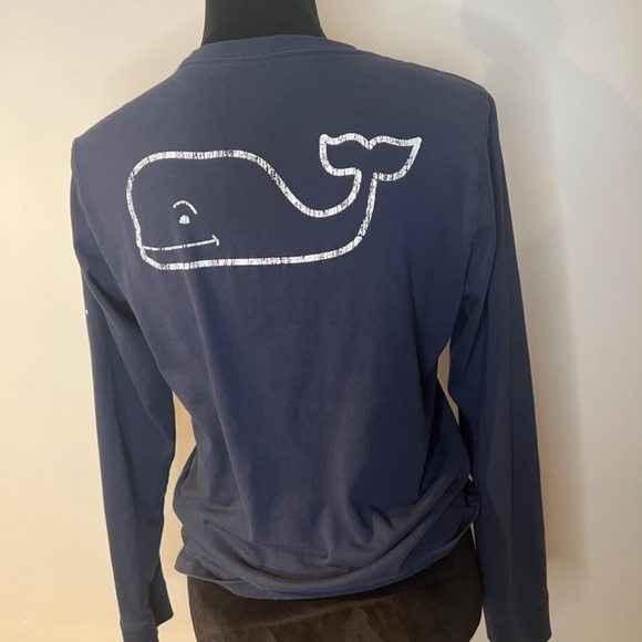 Vineyard vines long sleeve vintage whale kids size L (16) - Picture 3 of 4